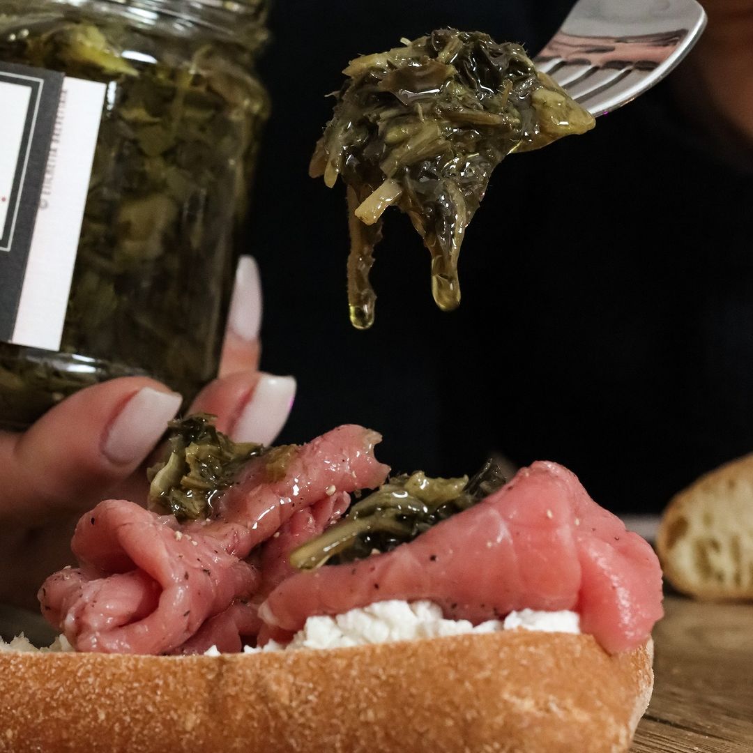 Erbe di Campo in salsa artigianale tradizione marchigiana - 200g