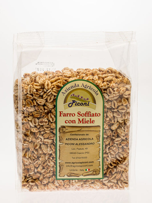 Farro Soffiato al Miele dell' Appennino - 200 gr
