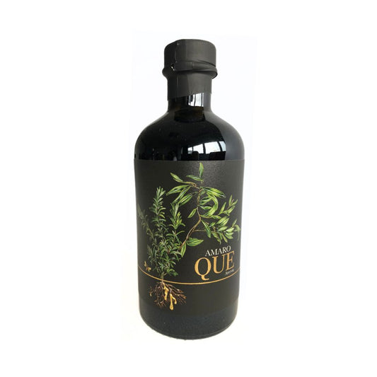 Amaro Què - Liquore artigianale rosmarino biologico foglie d'olivo e miele