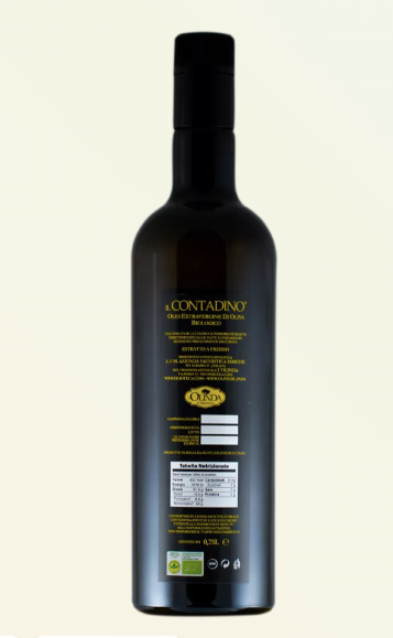 Olio Extravergine di Oliva Biologico "Il Contadino" 0,75cl