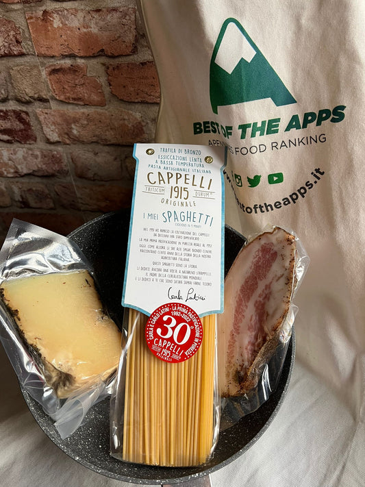 Kit pasta alla carbona ricetta