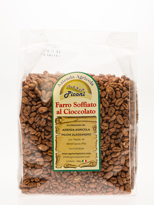 farro soffiato al cioccolato