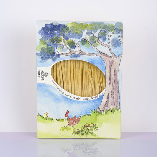 Fettuccine al TARTUFO artigianali all'uovo - 250 gr.