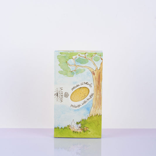 Polenta instantanea al tartufo bianco -300 gr.