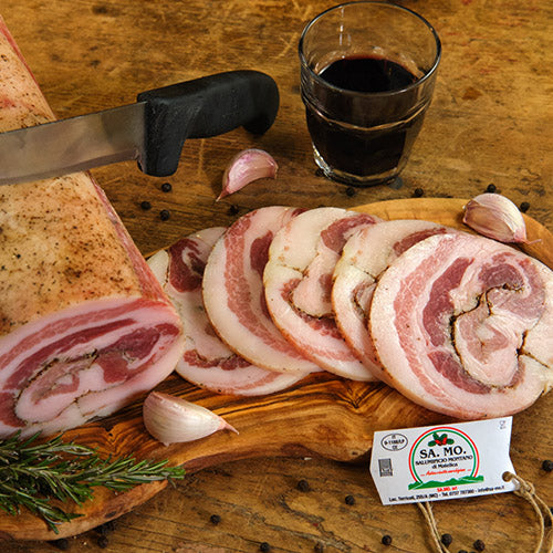 Pancetta arrotolata marchigiana - circa 500gr
