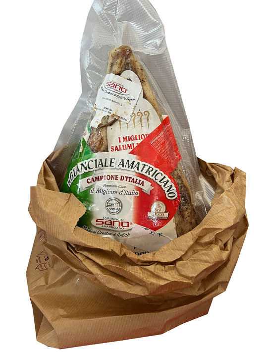 Guanciale di Amatrice Sano stagionato - senza glutine