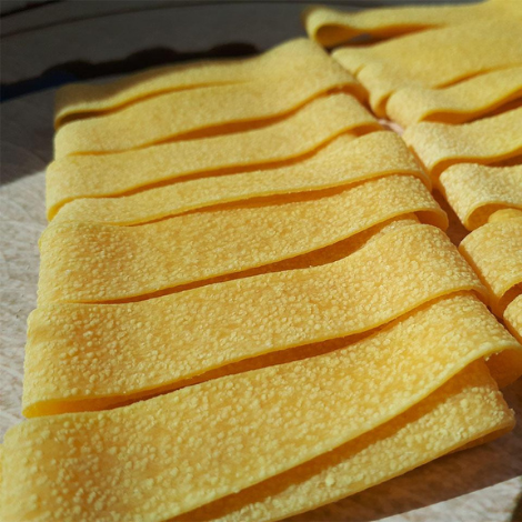 Pappardelle pasta all'uovo artigianale - pasta di Carla Latini 2x250g
