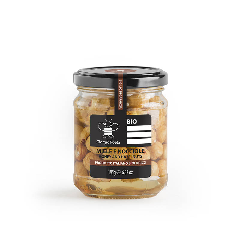Miele di Acacia e Croccanti Nocciole Bio della Tuscia - 195g