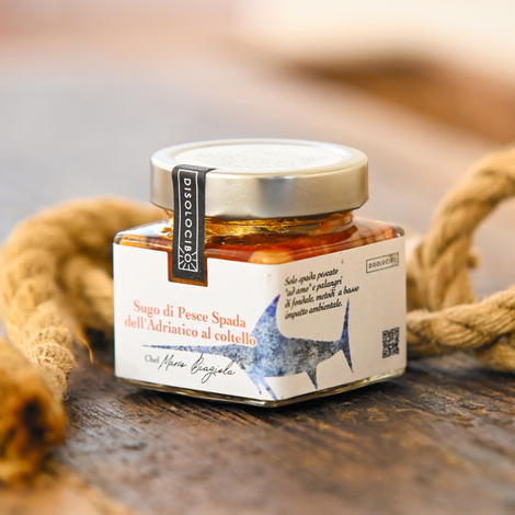 Sugo di pesce spada dell'Adriatico al coltello - 180g
