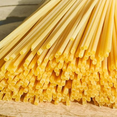 Spaghetti trafile di bronzo produzione artigianale Carla Latini