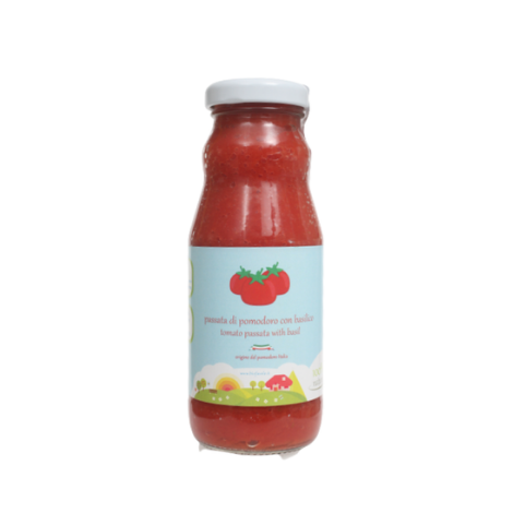 Passata di pomodoro con basilico - 200g