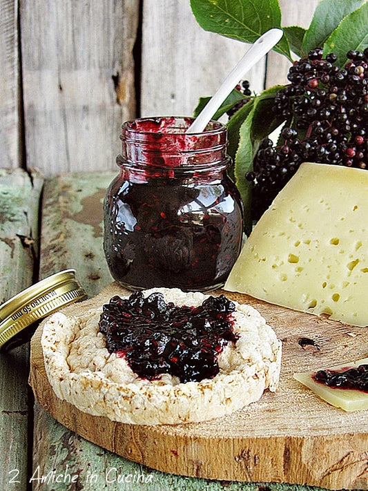🍇 Confettura di Sambuco Artigianale Biologica: il Tesoro Selvatico delle Marche