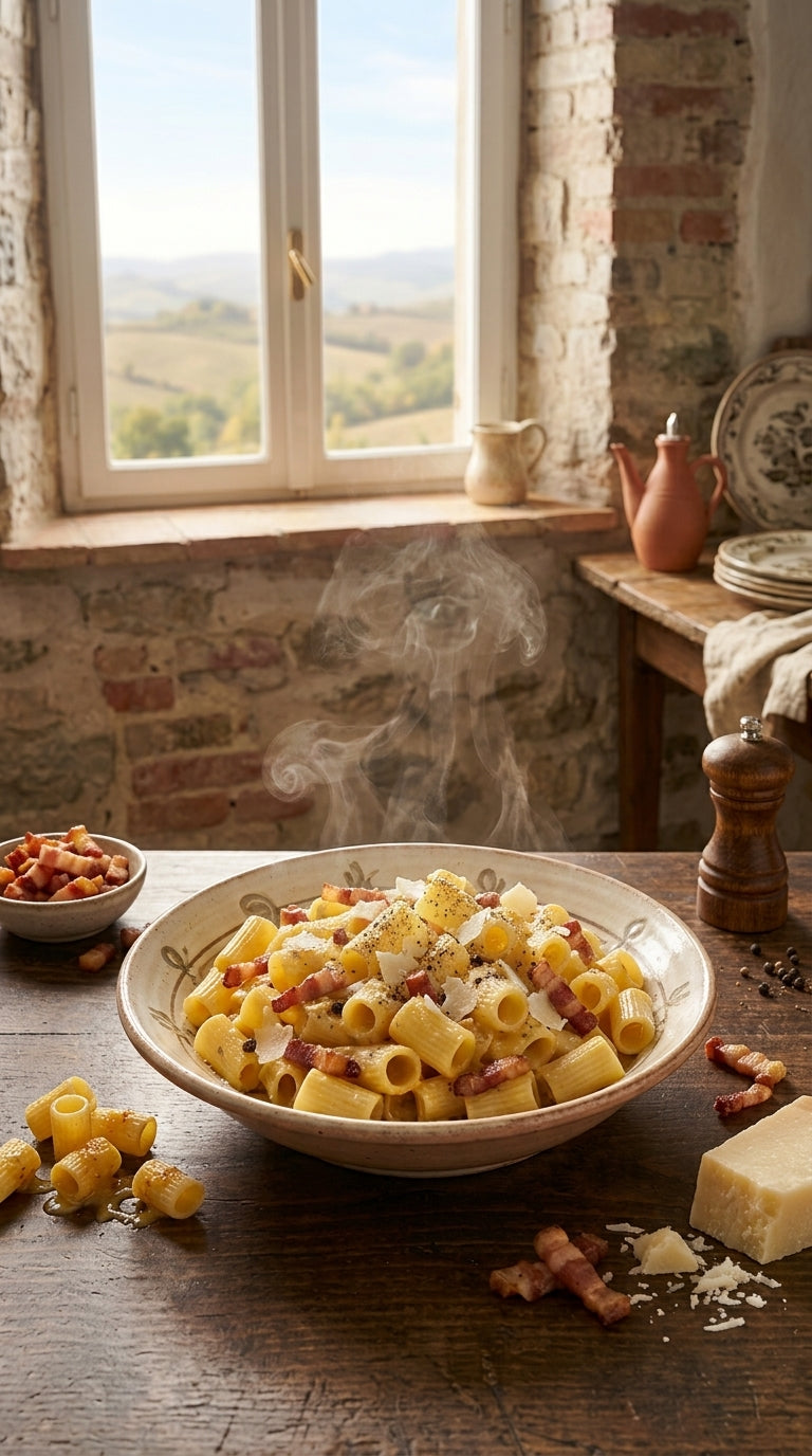 Mezze Maniche Pasta Artigianale Biologica