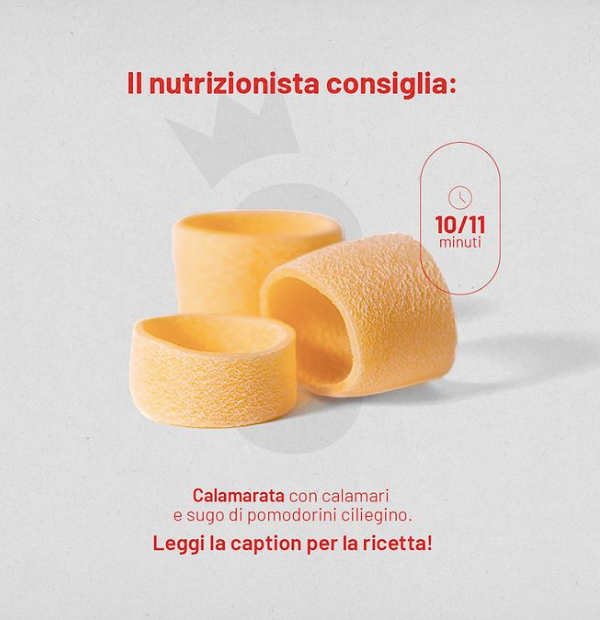 Calamarata - grano duro trafilata al bronzo 500 gr.