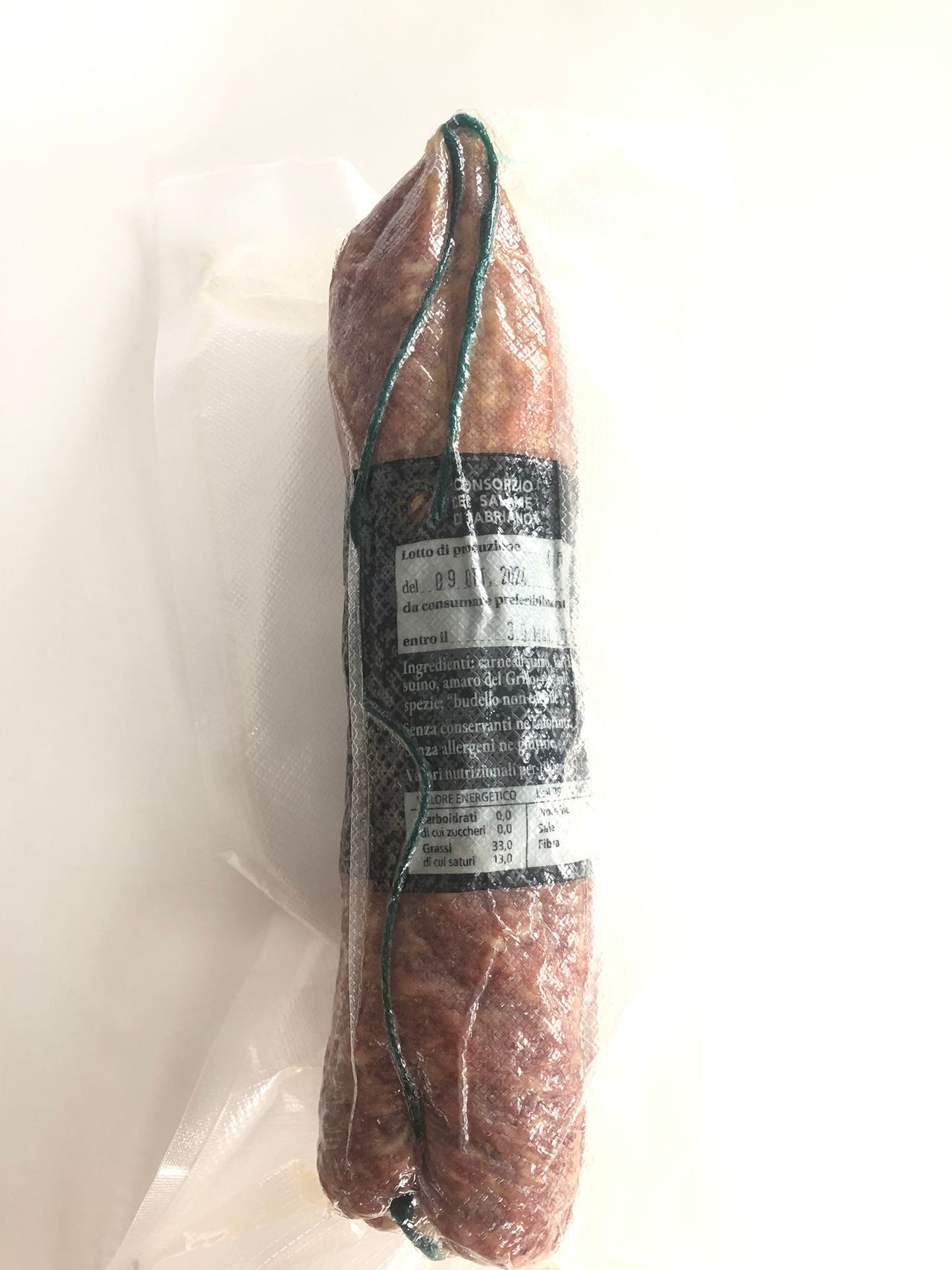 SALAME DEL MARCHESE DEL GRILLO FABRIANO - 500gr circa