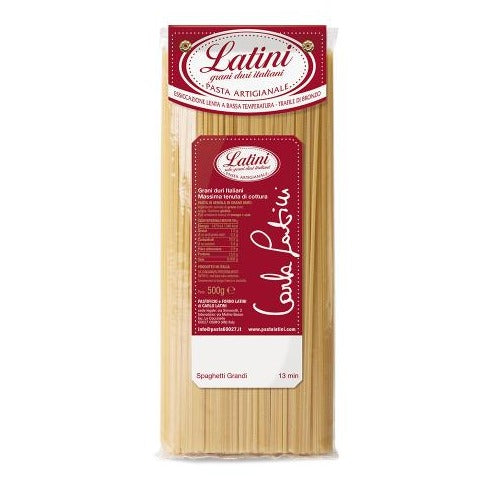 spaghetti grandi pasta artigianale