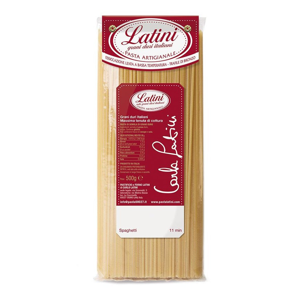 Spaghetti trafile di bronzo produzione artigianale Carla Latini